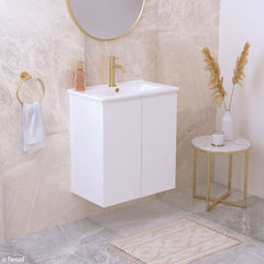 CISKA Slim 365mm Deep Wall-Hung or Floor-Standing Vanity in 600, 750, 900 And 1200mm
