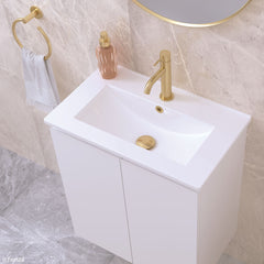 CISKA Slim 365mm Deep Wall-Hung or Floor-Standing Vanity in 600, 750, 900 And 1200mm