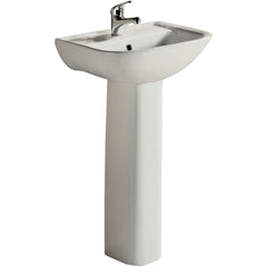 KRACK LARA Pedestal Basin And Lara Ivory Pedestal Basin