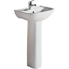 KRACK LARA Pedestal Basin And Lara Ivory Pedestal Basin