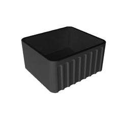 TURNER HASTINGS Novi 50 x 46 Fine Fireclay Matte Black or Matte White Butler Sink NO50FS-MB, NO503FS-MW