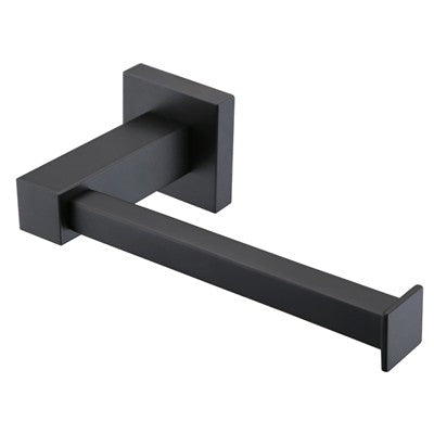 Innova Square Toilet Roll Holder - Matte Black