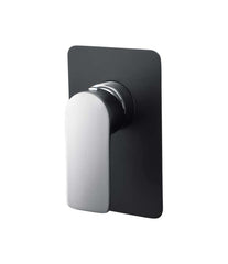 Ascent Shower/Bath Mixer, Matte Black/Chrome