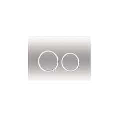 KDK Round Flush Plate & Buttons Chrome