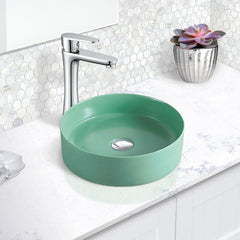 Fienza Reba Tiffany Above Counter Basin - Green