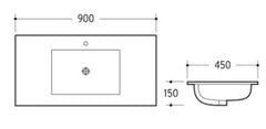 ST-900 Under Counter Basin
