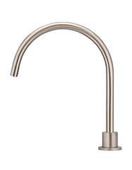 Round Gooseneck High-Rise Swivel Hob Spout