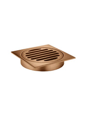 Square Floor Grate Shower Drain 100mm outlet