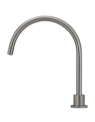 Round Gooseneck High-Rise Swivel Hob Spout