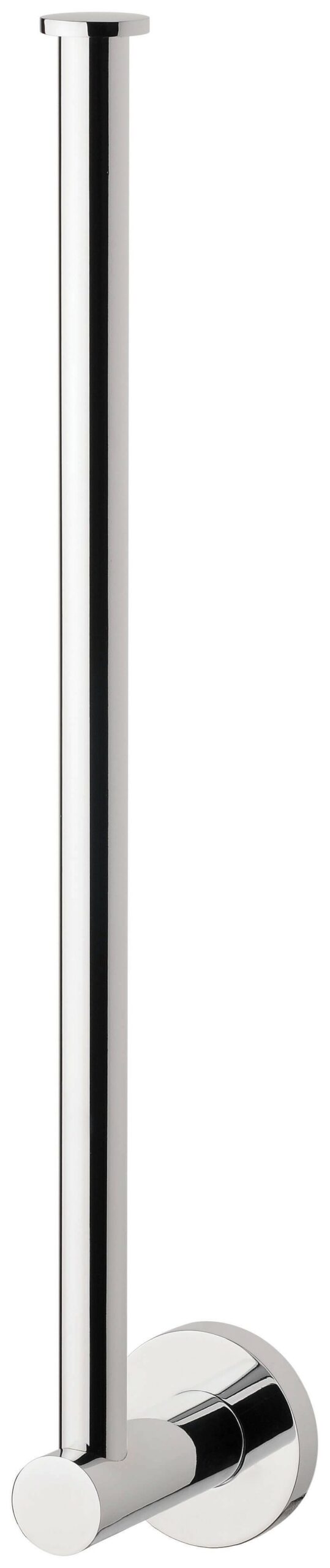 Radii Spare Toilet Roll Holder Round Plate - Chrome