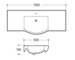 R120 Cabinet Basin