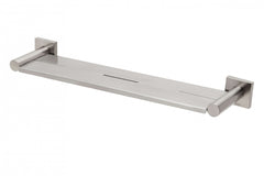 Radii Metal Shelf Square Plate - Brushed Nickel