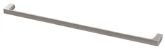 Gloss Single Towel Rail 800mm, Brushed Nickel