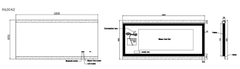Frameless Glass Mirror