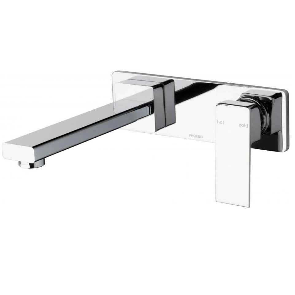 Radii Wall Basin Mixer Set 180mm