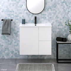 CISKA Slim 365mm Deep Wall-Hung or Floor-Standing Vanity in 600, 750, 900 And 1200mm
