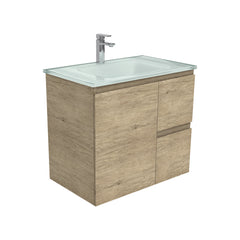 CUBA Ice 750 + Edge Scandi Oak Wall-Hung/Kickboard