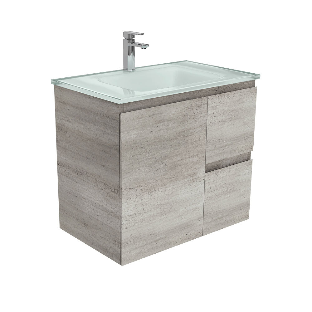 CUBA Ice 750 + Edge Industrial Wall-Hung/Kickboard