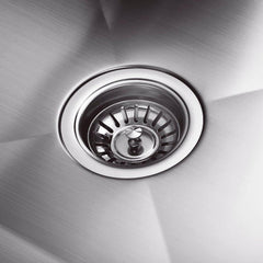 SPECTER Handmade Stainless Steel Under/Topmount Kitchen Laundry Single Sink in Size 700*450*220