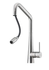 ESSENTE Stainless Steel Square Goose Neck Pull Out Mixer