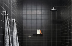 Phoenix VIVID Shower Rose 230mm Round In Chrome - Matte Black - Brushed Gold - Brushed Nickel - Gunmetal