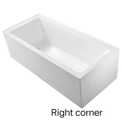 MENTOR Acrylic Corner Hand Bath In 1500 mm And 1650 mm Left, Or Right