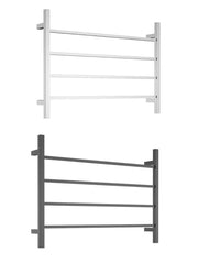 SAM Towel Ladder - 700 x 500mm-Chrome and black