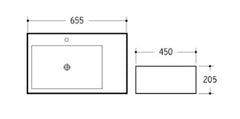 Insert/Wall Hung Basin
