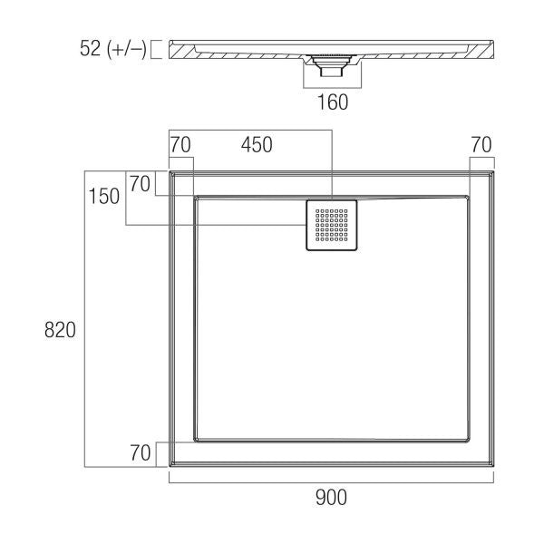 Stonelite ECO 900x820 Rear Outlet