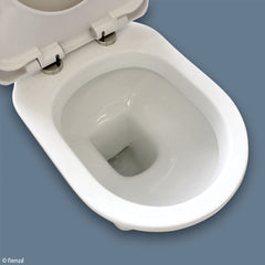KENSINGTON Adjustable Link Toilet Suite Front Lever
