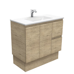 GREEK Edge Scandi Oak 900 Wall-Hung/Kickboard Vanity