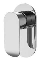 CURVY Shower Mixer In Chrome, Matte Black And Brushed Nickel