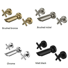 Arya 1/4 Turn Shower Set in Chrome, Matte Black, Brushed Nickle, Brushed Bronze