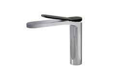 LILLY Basin Mixer Chrome, Matte Black & Chrome,Matte Black