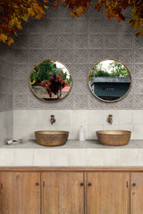 RC7G AMURI BISCOTTO BEIGE - GRIGIO GREY - COTTO TERRACOTTA - AVORIO WHITE 3D MATT DECOR 200X200
