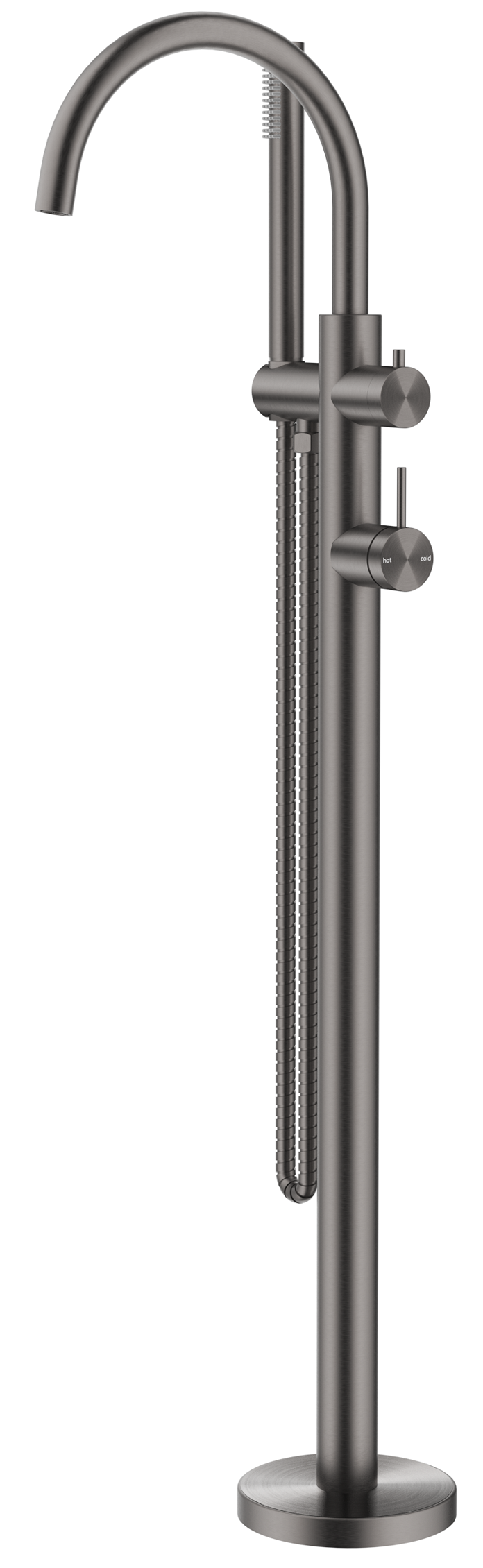 Mica Freestanding Bath Mixer with Hand Shower