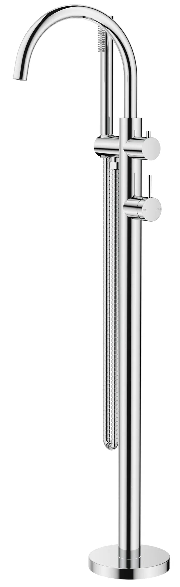 Mica Freestanding Bath Mixer with Hand Shower