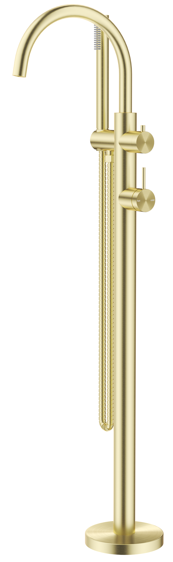 Mica Freestanding Bath Mixer with Hand Shower