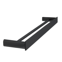 The Galaxy 800mm Double Towel Rail Chrome, Matte Black, Gun metal, Brushed nickel Brushed Gold