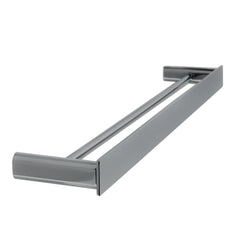 The Galaxy 800mm Double Towel Rail Chrome, Matte Black, Gun metal, Brushed nickel Brushed Gold