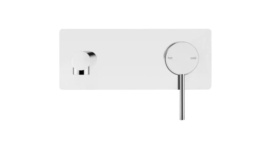 Mica Wall-Spout Combo – Straight Spout – 1P – TRIM KIT ONLY