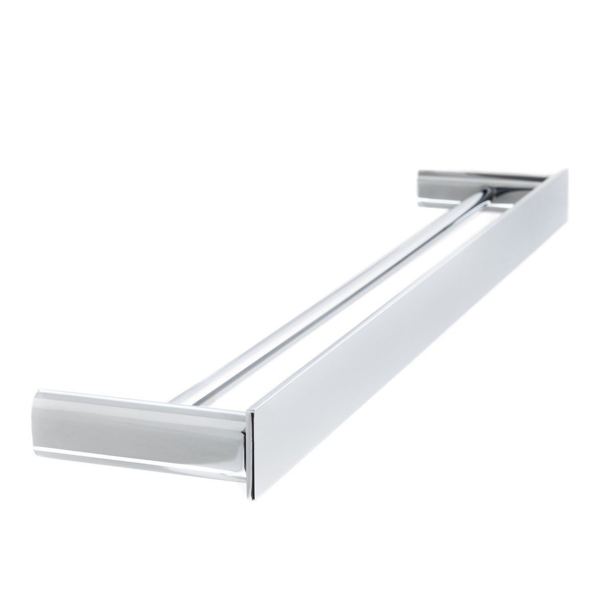 The Galaxy 800mm Double Towel Rail Chrome, Matte Black, Gun metal, Brushed nickel Brushed Gold
