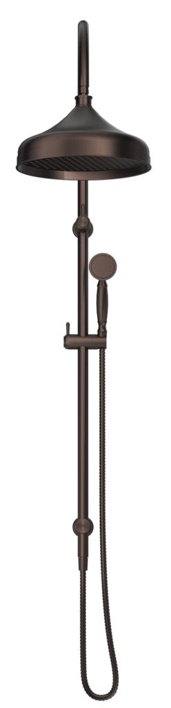 Mica Heritage Dual Shower Rail