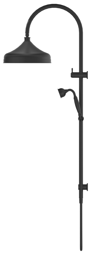 Mica Heritage Dual Shower Rail