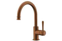 KOKO Gooseneck Basin Mixer Brushed Brass, Brushed Nickel, Brushed Copper, Matte Black, Chrome