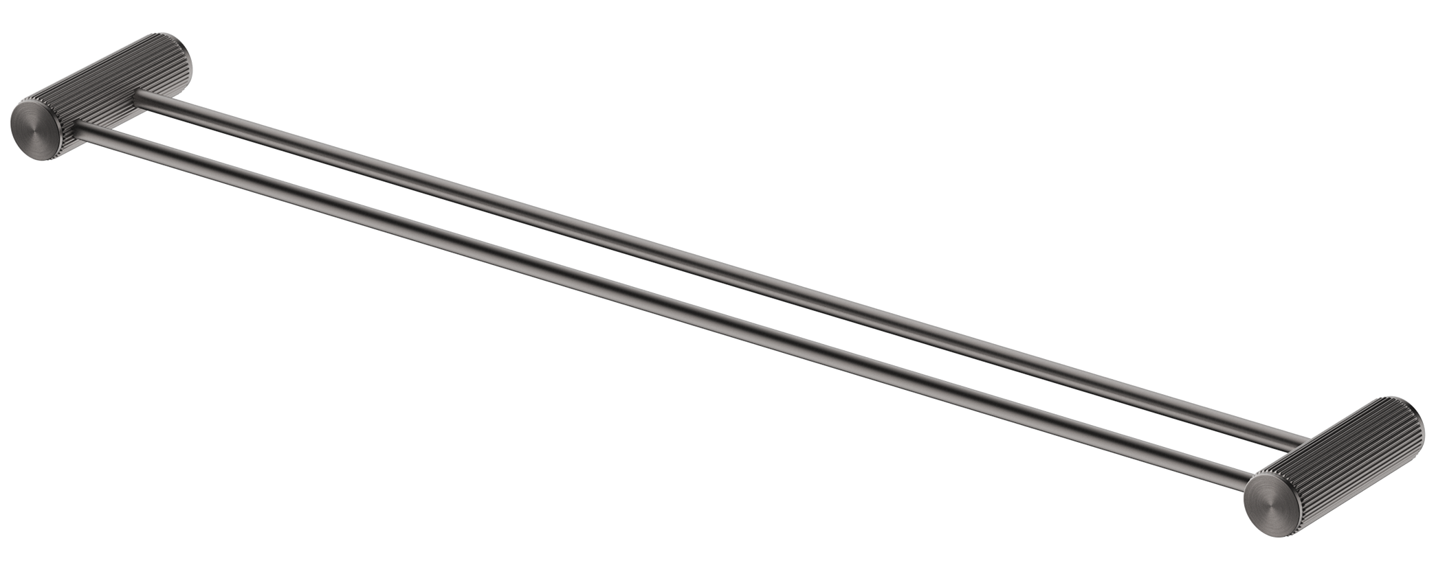 Mica Fluted Double Towel Rail