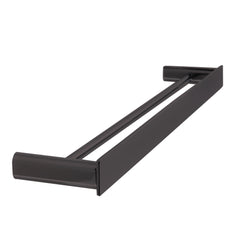 The Galaxy 800mm Double Towel Rail Chrome, Matte Black, Gun metal, Brushed nickel Brushed Gold