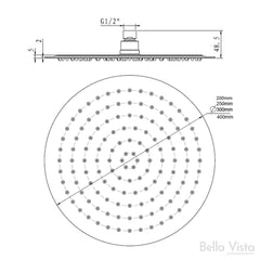 Mica Shower Head