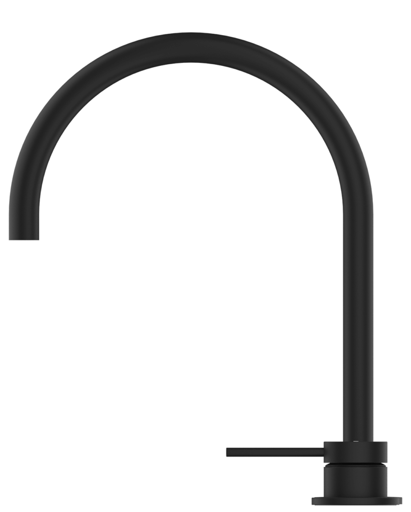 Mica Gooseneck Hob SinkBasin Mixer Set