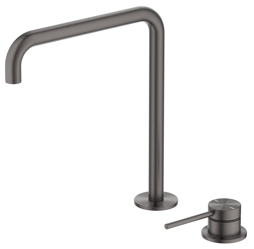 Mica Soft-Square Hob Sink/Basin Mixer Set